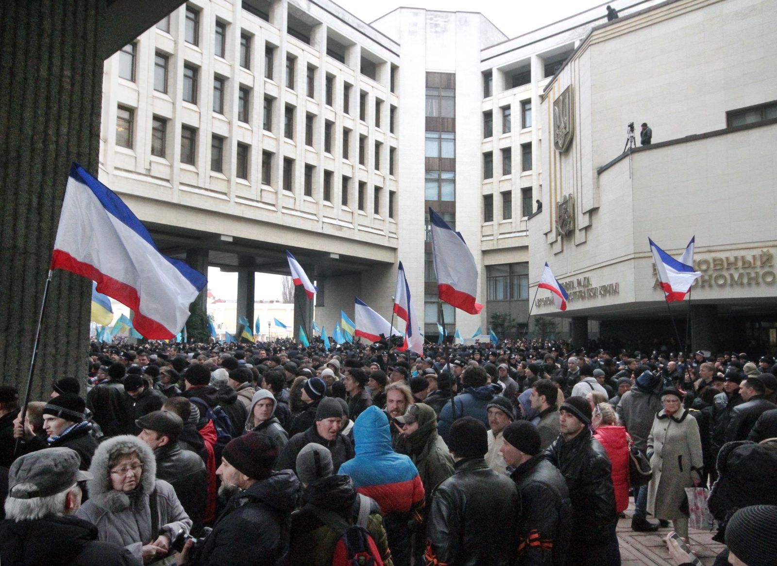 Крым в феврале 2014 года